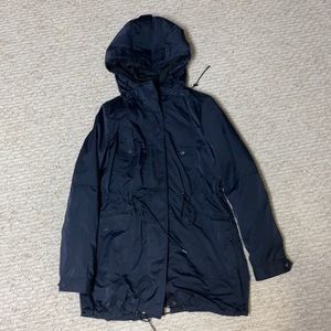 2 in 1 rain jacket. liner removable and can be worn separately